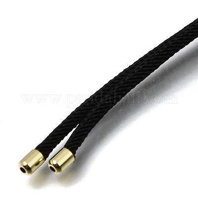 Halskettenherstellung aus 2.5 mm verstellbaren geflochtenen Nylonkordeln&nbsp;FB-CBAA152-02G-27-1