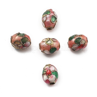 Handmade Cloisonne Perlen&nbsp;CLB-Q002-04C-1