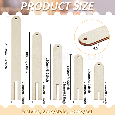Set Di 100 Portacandele In Legno, Dispositivo Di Centraggio Dello Stoppino Barre Per Stoppini Supporti Per Stoppini Per Candele Grandi E A Piu Stoppini 18 Cm X 05 Mm 96025631