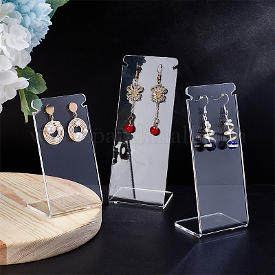 Acrylic earring clearance display stand