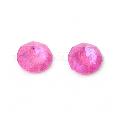 Cabochons de strass en verre&nbsp;RGLA-L024-J01-MI-1