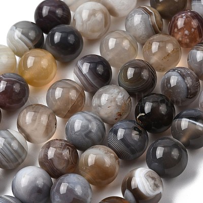 Natur Botswana Achat Perlen Stränge&nbsp;G-H334-A01-04-1