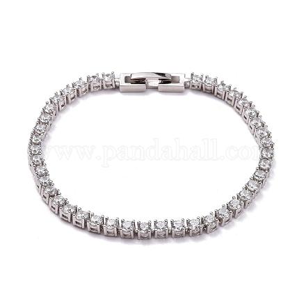SHEGRACE Rhodium Plated 925 Sterling Silver Bracelets JB569A-02-1