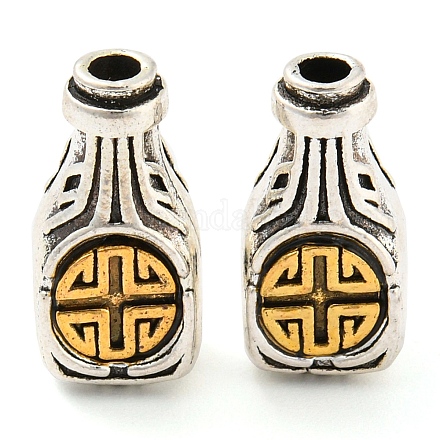 Perles de gourou en alliage de style tibétain PALLOY-Q454-01B-1