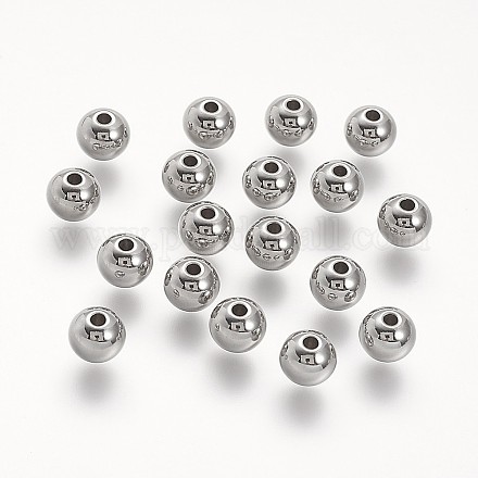 Perles en 304 acier inoxydable STAS-P104-10P-1
