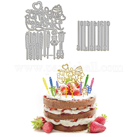 Топпер для торта на день рождения DIY-WH0309-1509-1