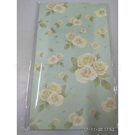 Цветочный цветочный подарок подарочный пакет CARB-WH0001-02C-1
