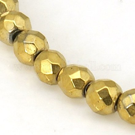 Non-magnetic Synthetic Hematite Beads Strands G-E134-1C-1