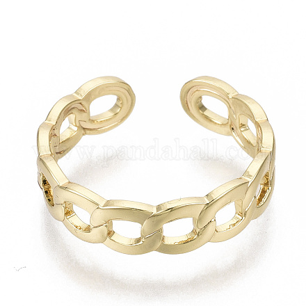 Brass Cuff Finger Rings X-RJEW-N030-004-NF-1