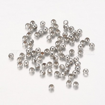 Perlas de espaciador de hierro X-E004-1