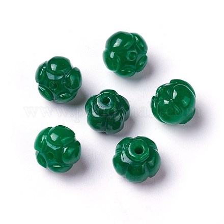 Perle naturali di giada di Myanmar / perle di giada burmese G-L495-28-1
