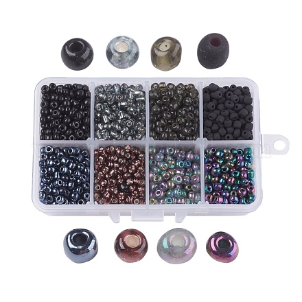 6/0 Glass Seed Beads SEED-JP0006-06-4mm-1