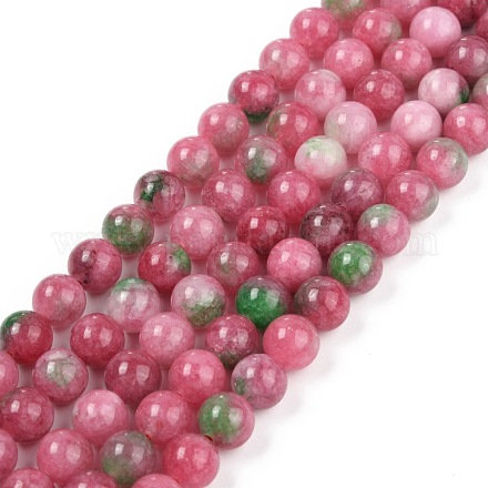 Natural White Jade Beads Strands G-B007-A03-1