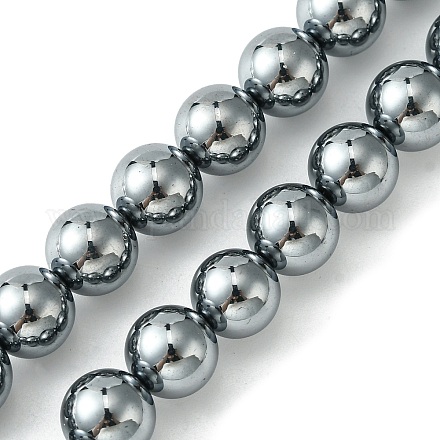 Brins de perles en pierre térahertz naturelle G-Z034-B13-05-1