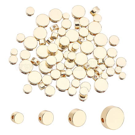 PandaHall 14K Gold Coin Beads KK-PH0001-95-1