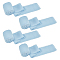 5M Cotton Frayed Ribbons, Raw Edge Ribbon, Bowknot Making, Garment Accessories, Light Sky Blue, 1-5/8 inch(40mm), about 5.47 Yards(5m)/Roll