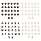 
Golden Plated Alloy Enamel Charms, Enamelled Sequins, Flat Round with Alphabet, Letter A~Z, Mixed Color, 26pcs/set, 4sets/box