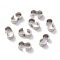 Brass Findings, Antique Silver, 5x9.5x3mm