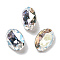 K9 Glass, Imitation Czech Rhinestone, Oval, Crystal, 14x10x6mm