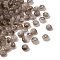 Baking Paint Imitation Jade Glass Beads, Rondelle, Camel, 6~6.5x3.5mm, Hole: 1.2~1.4mm, about 5000pcs/1000g