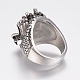 304 anelli in acciaio inox RJEW-G091-06-3