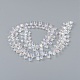 Perlas de cristal de cristal hebras GLAA-D033-01-2