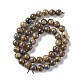 Natural Chrysocolla Beads Strands G-E584-03B-2