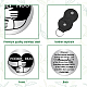 Creatcabin 1pc 304 monete commemorative in acciaio inossidabile AJEW-CN0001-43N-3