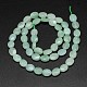 Natural Myanmar Jade/Burmese Jade Bead Strands G-O098-07-3
