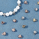 Dicosmétique 30 pièce 3 couleurs de perles de suspension en laiton KK-DC0001-44-4