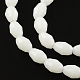 Faceted Rice Glass Beads Strands GLAA-Q046-01B-1