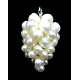 Colgantes naturales de perlas cultivadas de agua dulce PEAR-H018-3