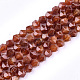 Natural Agate Beads Strands G-T121-08F-1