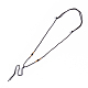 Nylon Cord Necklace Making MAK-T005-05B-1