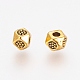 Anciennes écartement perles dorées de style tibétain GLF0415Y-2