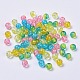 Perles de verre craquelé peintes au four et peintes au four CCG-X0010-09-8mm-2