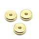 Brass Spacer Beads KK-E357-7mm-G-1