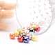Handmade Porcelain Beads PORC-D001-10mm-M-2