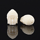 Buddha perle di resina testa X-RESI-S046-17-2