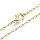 Brass Paperclip Chains MAK-S072-09B-MG-1
