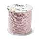 Cordón trenzado de poliéster de 20m para hacer joyas. OCOR-G015-04A-15-2