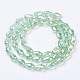Electroplate Glass Beads Strands X-EGLA-D015-15x10mm-29-1