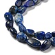 Chapelets de perles en lapis-lazuli naturel G-P497-01A-14-4