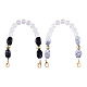 Givenny-EU 2Pcs 2 Style Acrylic Beads Bag Strap FIND-GN0001-05-1