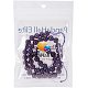 Pandahall elite grade ab hermosa púrpura amatista natural gema de piedras preciosas cuentas redondas sueltas para hacer joyas accesorios (8 mm x 1 hebras) G-PH0018-8mm-5