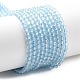 Natürliche blaue Topas-Perlenstränge&nbsp;G-H079-A02-03-1