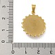 Ионное покрытие (ip) подвески из нержавеющей стали 304 STAS-U024-10G-3