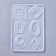 Stampi in silicone pendenti X-DIY-F031-01-4