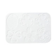 Stampi in silicone per ciondoli a forma di uovo di Pasqua e trifoglio e fiore X-DIY-L065-01-5