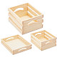 Деревянные ящики для хранения деревянных скворечников CON-WH0092-51-7